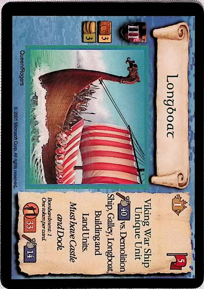 Age of Empires | Longboat (Viking) - Nautical | The Nerd Merchant