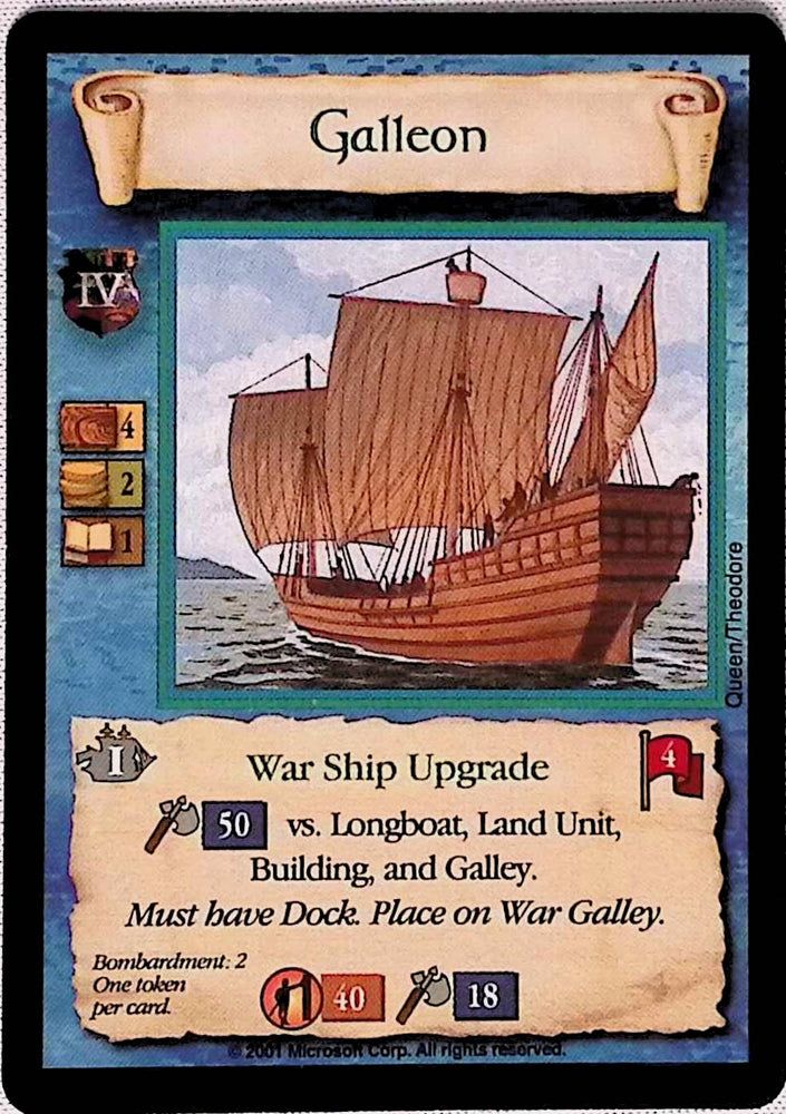 Age of Empires | Galleon - Nautical | The Nerd Merchant