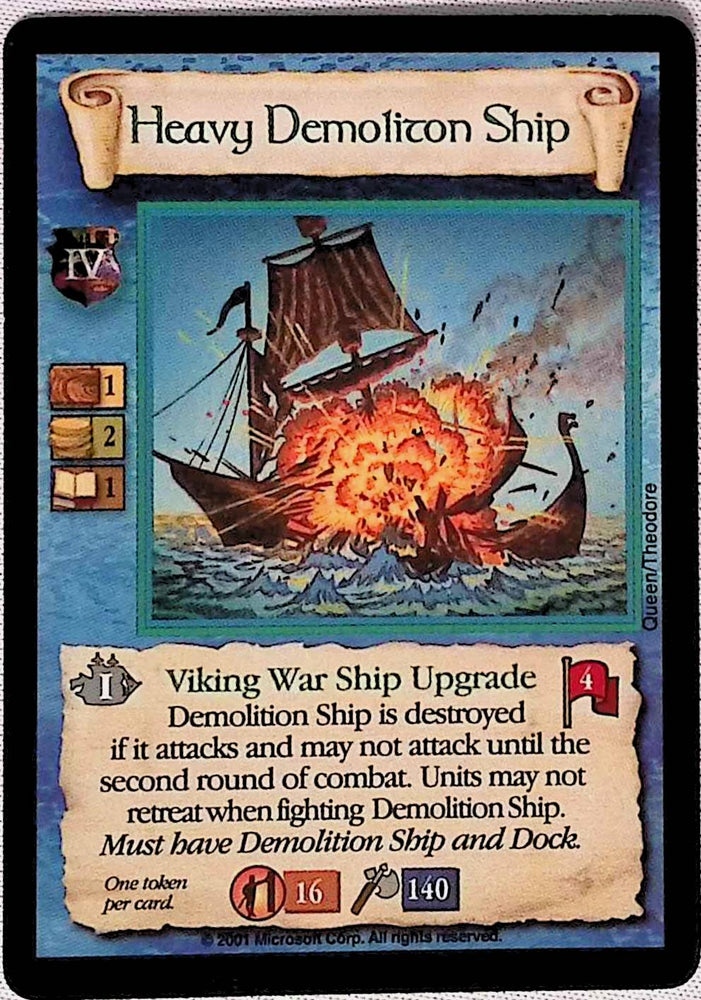Age of Empires | Heavy Demolition Ship (Viking) - Nautical | The Nerd Merchant