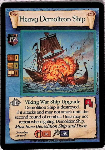 Age of Empires | Heavy Demolition Ship (Viking) - Nautical | The Nerd Merchant