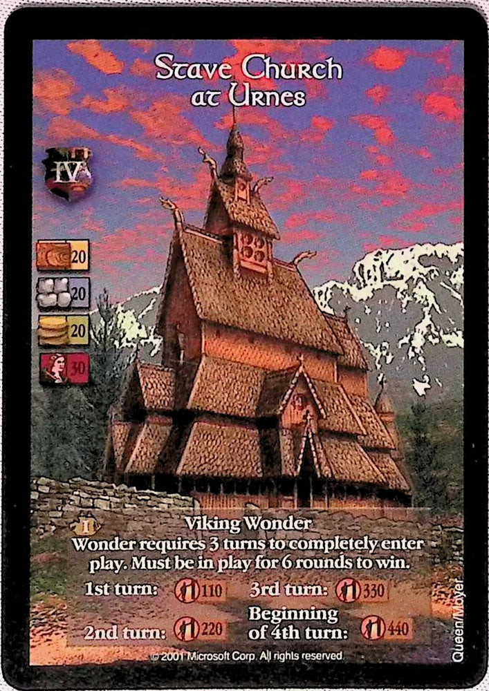 Age of Empires | Stave Church at Urnes (Viking) - Nautical | The Nerd Merchant