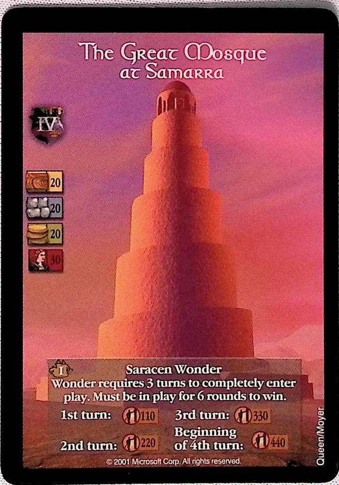 Age of Empires | The Great Mosque at Samarra (Saracen) - Nautical | The Nerd Merchant