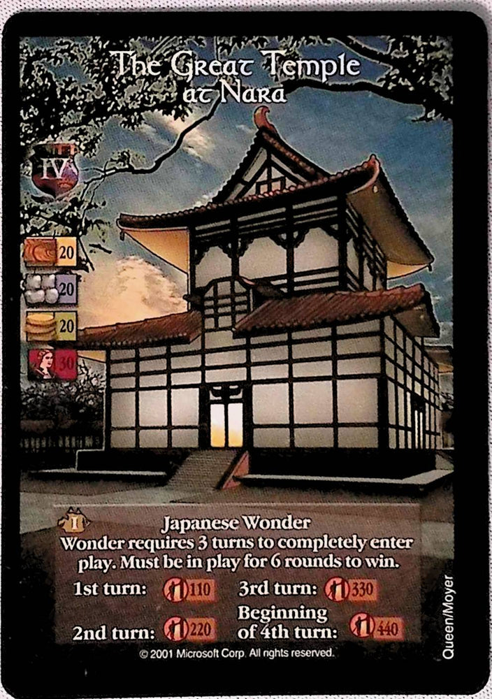 Age of Empires | The Great Temple at Nara (Japanese) - Nautical | The Nerd Merchant