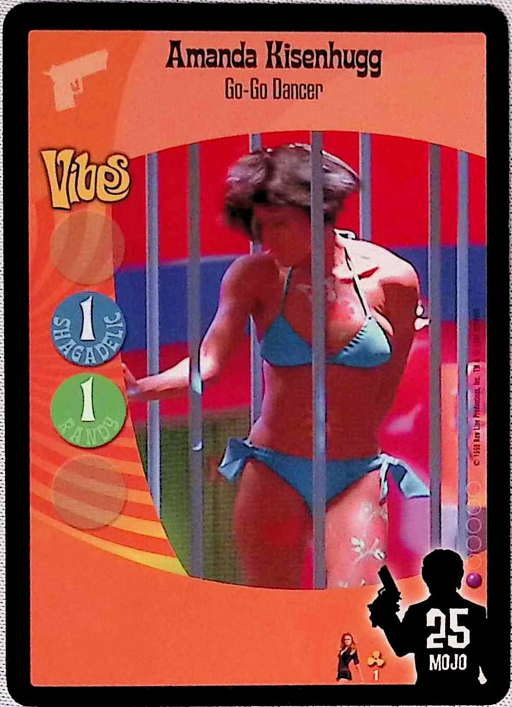 Austin Powers CCG | Amanda Kisenhugg - Go-Go Dancer (1/140) | The Nerd Merchant