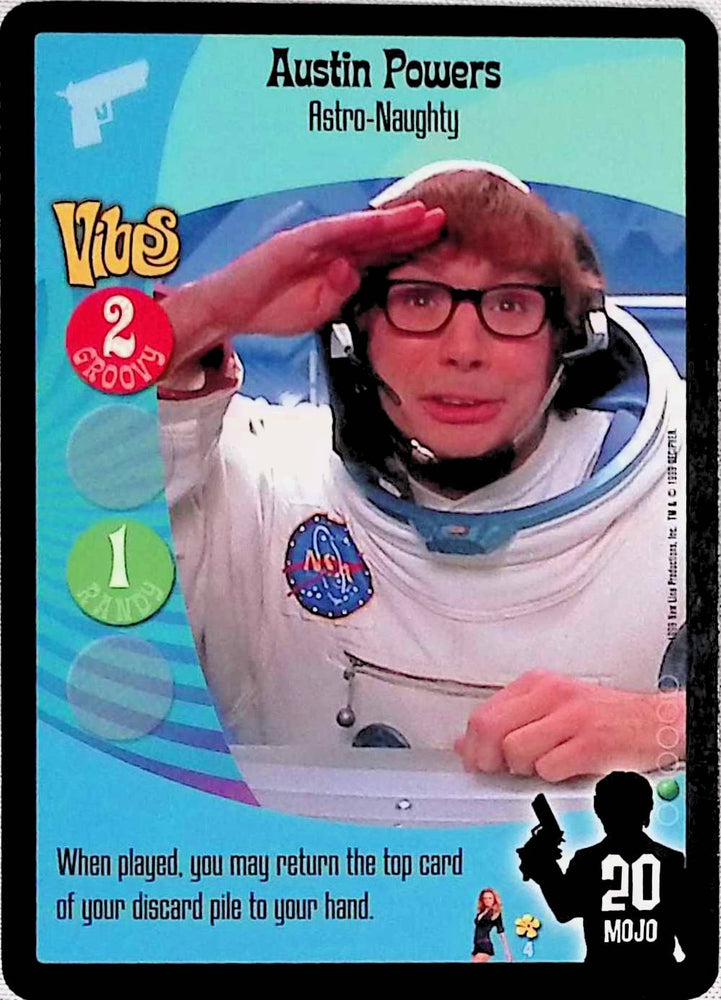 Austin Powers CCG | Austin Powers - Astro-Naughty (4/140) | The Nerd Merchant