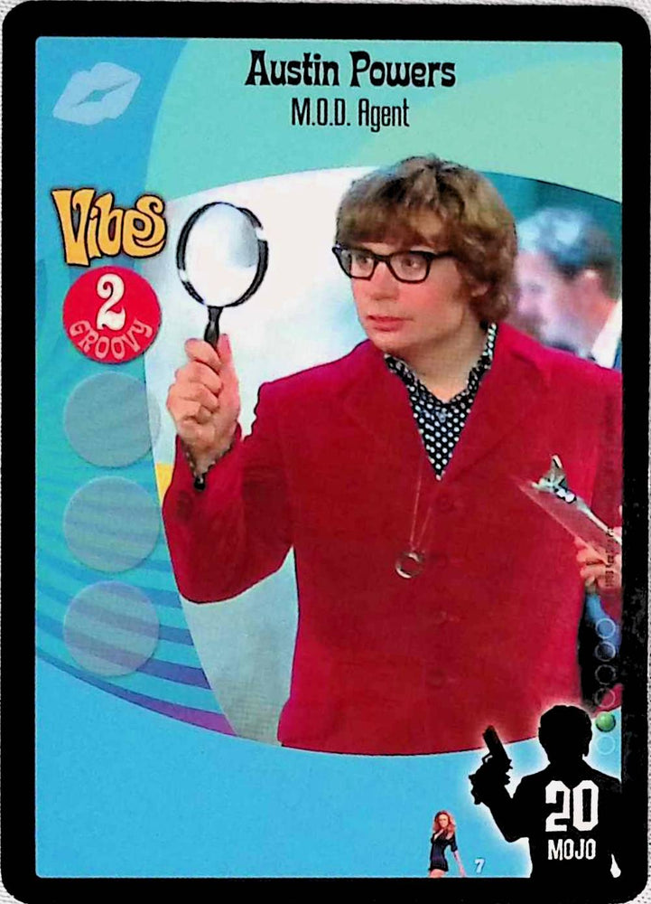 Austin Powers CCG | Austin Powers - M.O.D. Agent (7/140) | The Nerd Merchant