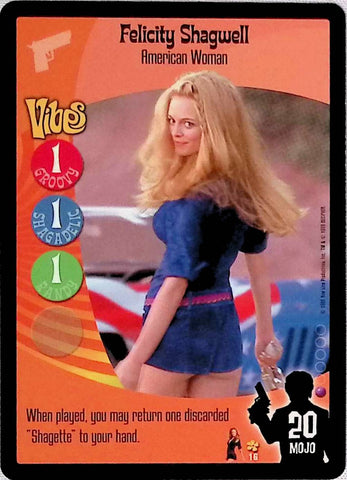 Austin Powers CCG | Felicity Shagwell - American Woman (16/140) | The Nerd Merchant