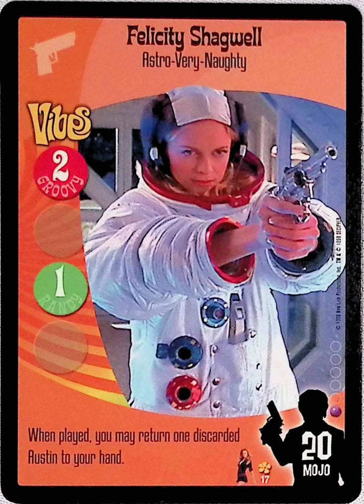Austin Powers CCG | Felicity Shagwell - Astro-Very-Naughty (17/140) | The Nerd Merchant