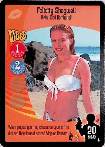 Austin Powers CCG | Felicity Shagwell - Bikini-Clad Bombshell (18/140) | The Nerd Merchant