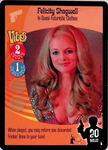 Austin Powers CCG | Felicity Shagwell - In Quasi-Futuristic Clothes (19/140) | The Nerd Merchant