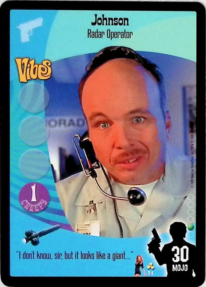 Austin Powers CCG | Johnson - Radar Operator (24/140) | The Nerd Merchant