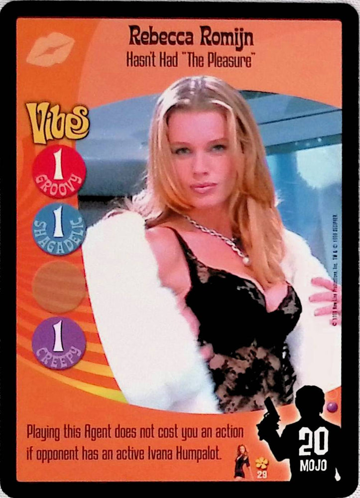 Austin Powers CCG | Rebecca Romijn - Hasn't Had "The Pleasure" (29/140) | The Nerd Merchant