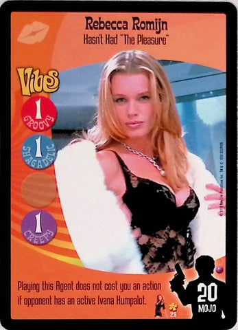 Austin Powers CCG | Rebecca Romijn - Hasn't Had "The Pleasure" (29/140) | The Nerd Merchant