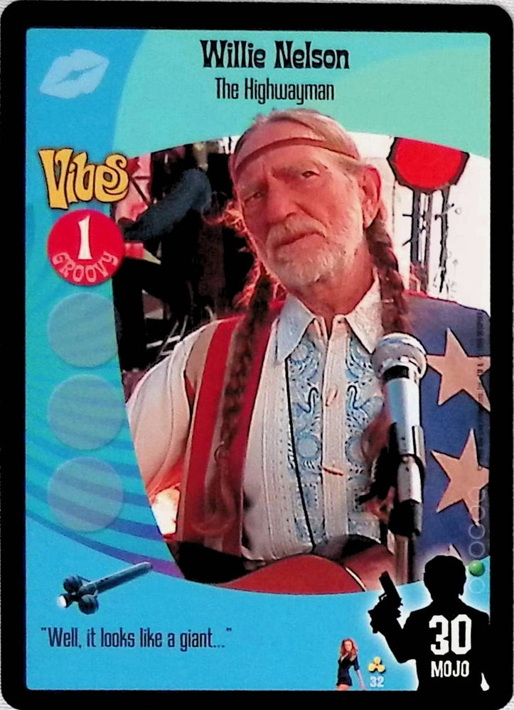 Austin Powers CCG | Willie Nelson - The Highwayman (32/140) | The Nerd Merchant