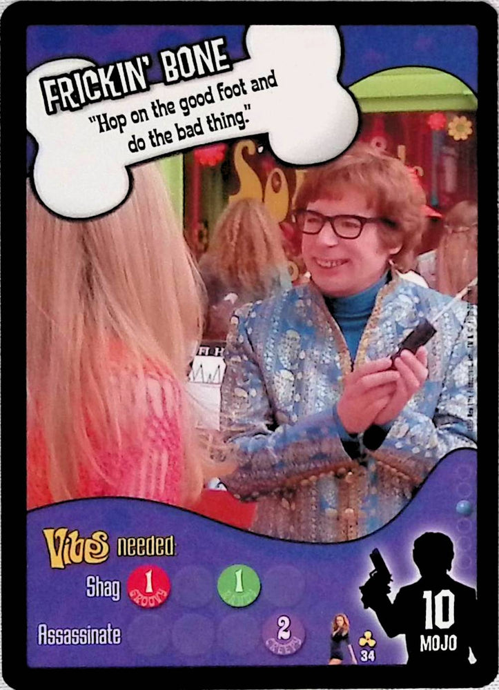 Austin Powers CCG | "Hop on the good foot and do the bad thing." (34/140) | The Nerd Merchant