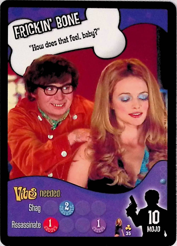 Austin Powers CCG | "How does that feel, baby? (35/140) | The Nerd Merchant
