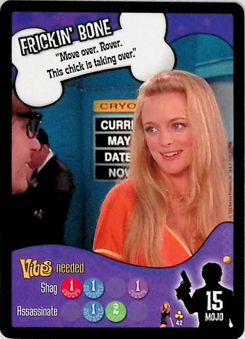 Austin Powers CCG | "Move over, Rover. This chick is taking over." (42/140) | The Nerd Merchant