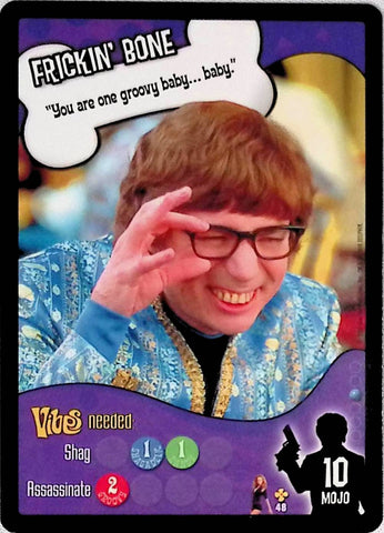 Austin Powers CCG | "You are one groovy baby... baby." (48/140) | The Nerd Merchant