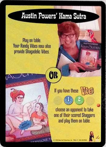 Austin Powers CCG | Austin Powers' Kama Sutra (50/140) | The Nerd Merchant
