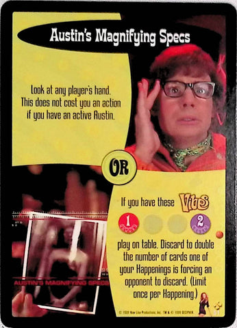 Austin Powers CCG | Austin's Magnifying Specs (51/140) | The Nerd Merchant