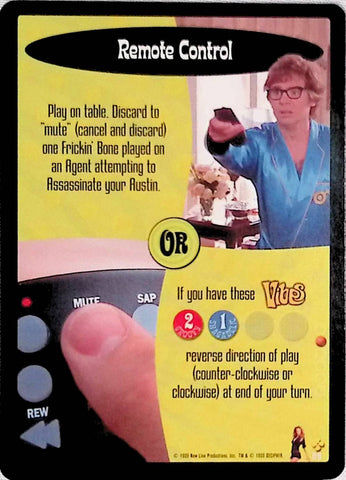 Austin Powers CCG | Remote Control (58/140) | The Nerd Merchant