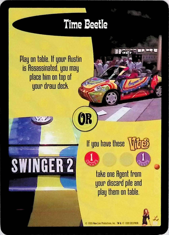 Austin Powers CCG | Time Beetle (60/140) | The Nerd Merchant
