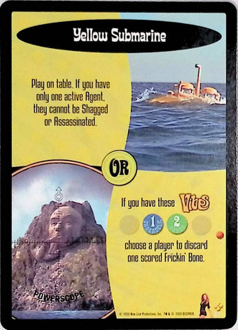 Austin Powers CCG | Yellow Submarine (61/140) | The Nerd Merchant