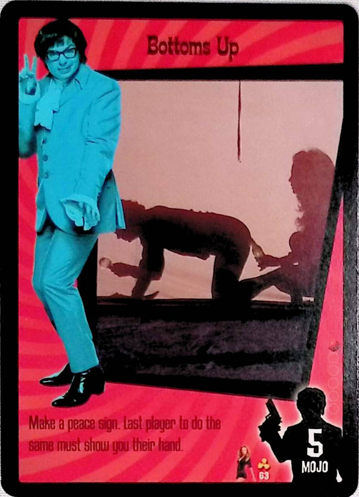 Austin Powers CCG | Bottoms Up (63/140) | The Nerd Merchant