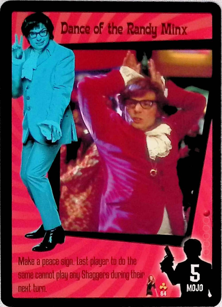 Austin Powers CCG | Dance of the Randy Minx (64/140) | The Nerd Merchant
