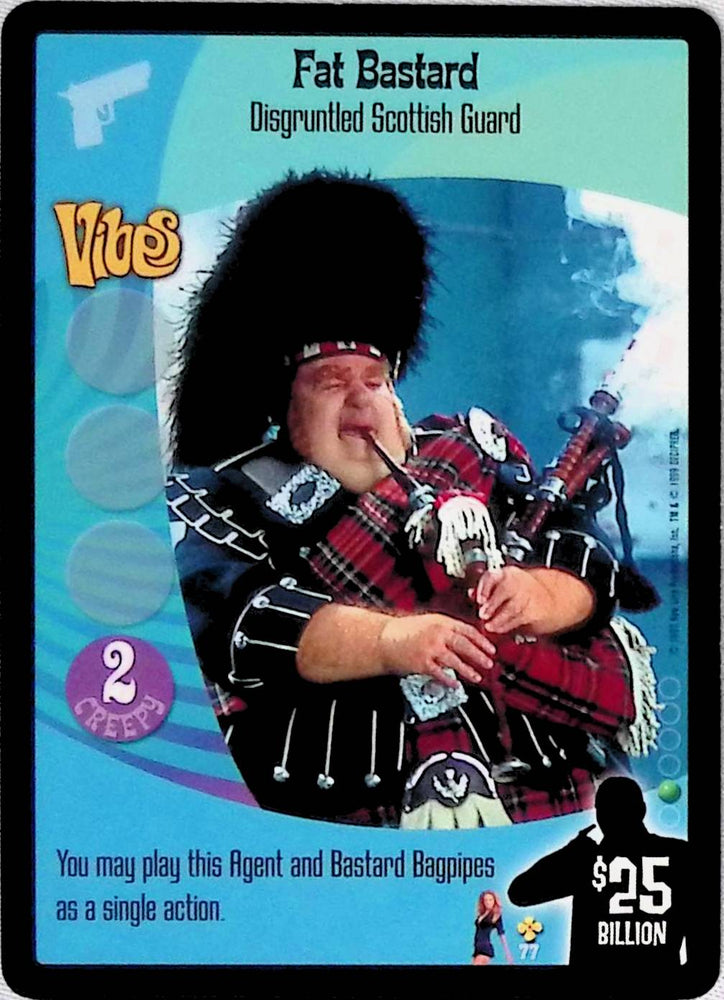 Austin Powers CCG | Fat Bastard - Disgruntled Scottish Guard (77/140) | The Nerd Merchant