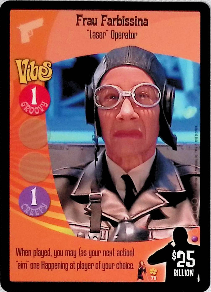Austin Powers CCG | Frau Farbissina - "Laser" Operator (79/140) | The Nerd Merchant