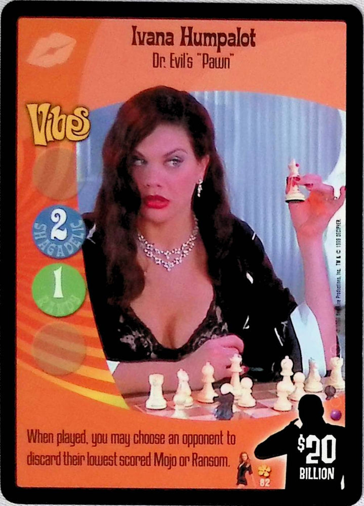 Austin Powers CCG | Ivana Humpalot - Dr. Evil's "Pawn" (82/140) | The Nerd Merchant
