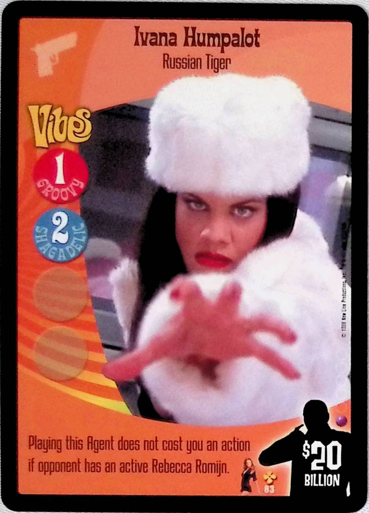 Austin Powers CCG | Ivana Humpalot - Russian Tiger (83/140) | The Nerd Merchant