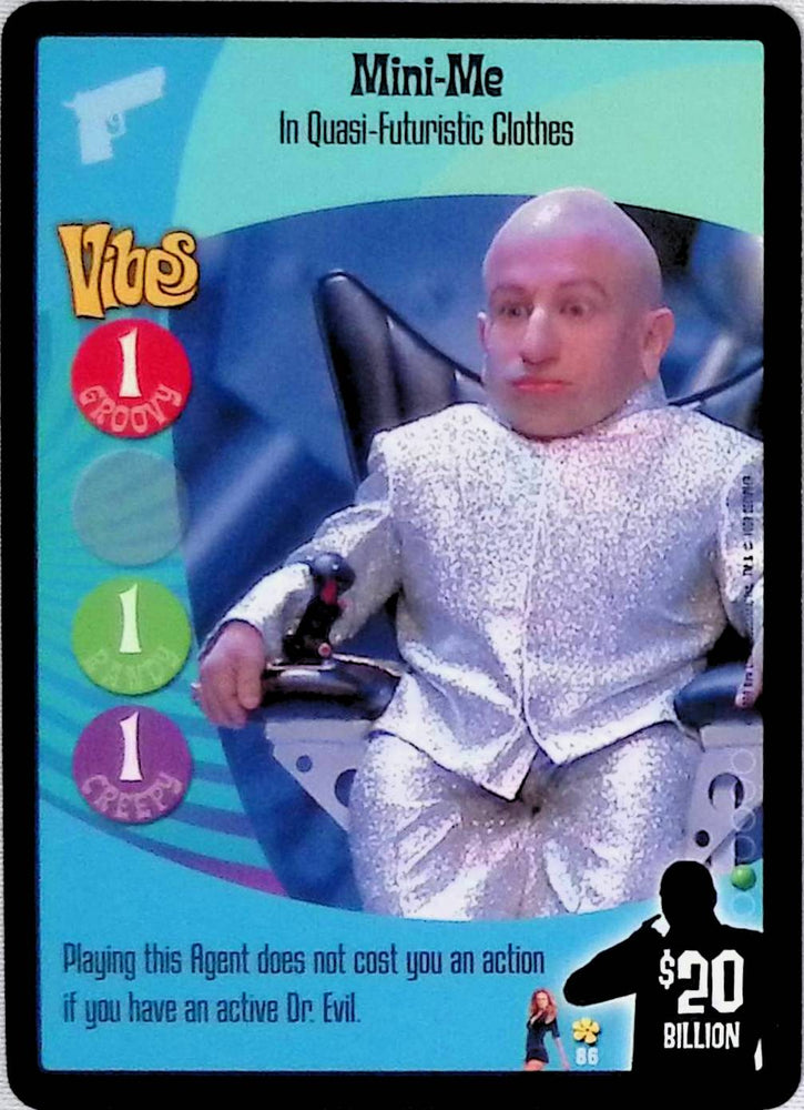 Austin Powers CCG | Mini-Me - In Quasi-Futuristic Clothes (86/140) | The Nerd Merchant