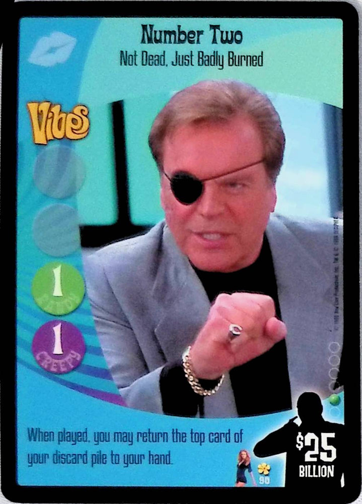 Austin Powers CCG | Number Two - Not Dead, Just Badly Burned (90/140) | The Nerd Merchant