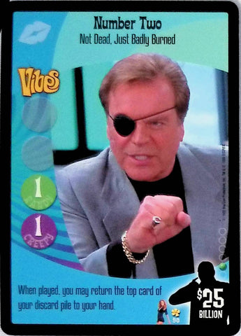 Austin Powers CCG | Number Two - Not Dead, Just Badly Burned (90/140) | The Nerd Merchant