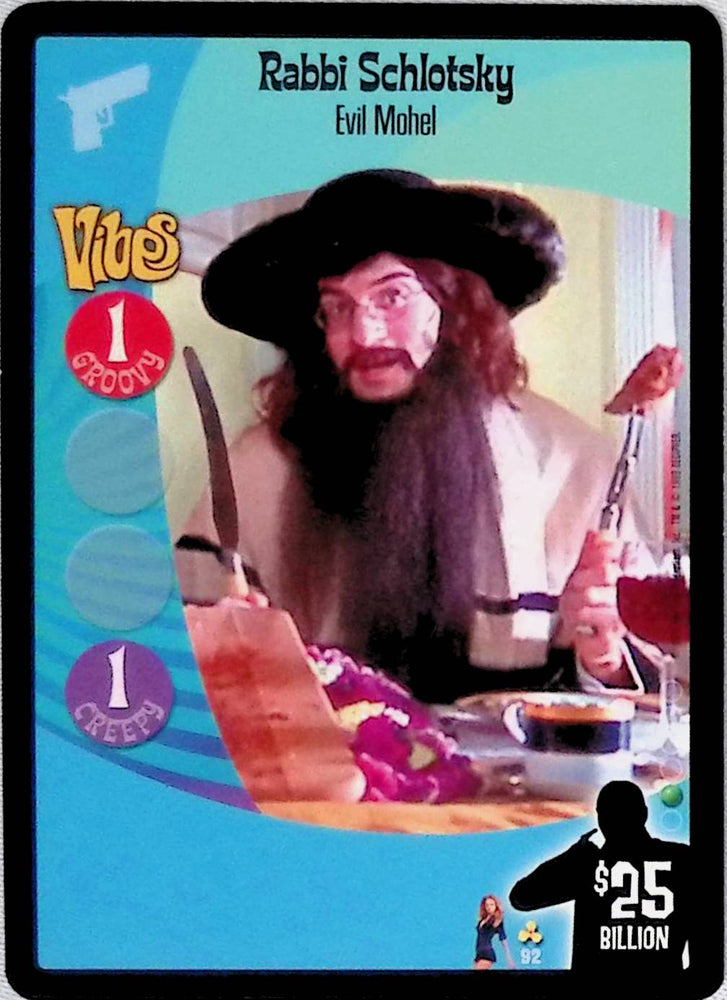 Austin Powers CCG | Rabbi Schlotsky - Evil Mohel (92/140) | The Nerd Merchant