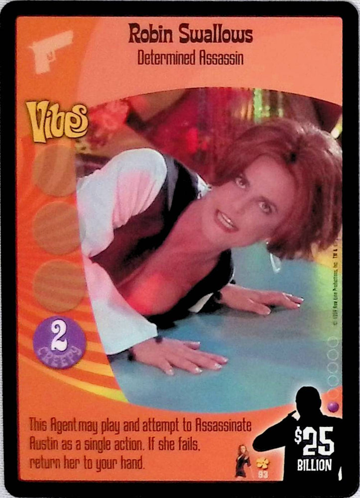 Austin Powers CCG | Robin Swallows - Determined Assassin (93/140) | The Nerd Merchant