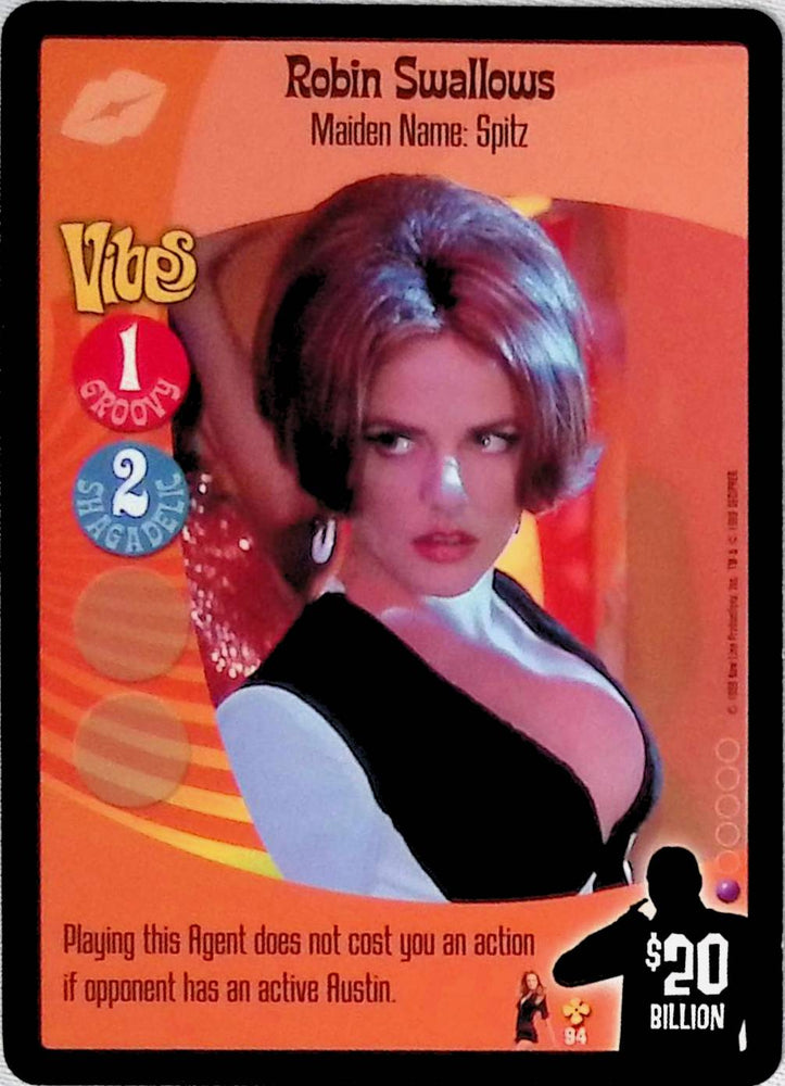 Austin Powers CCG | Robin Swallows - Maiden Name: Spitz (94/140) | The Nerd Merchant