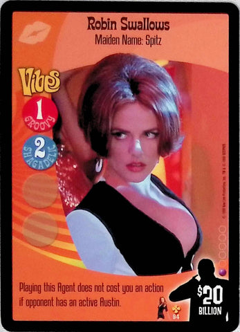 Austin Powers CCG | Robin Swallows - Maiden Name: Spitz (94/140) | The Nerd Merchant