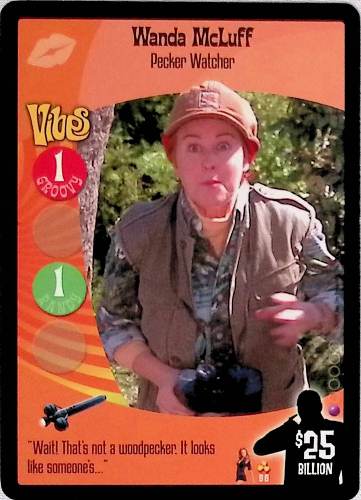 Austin Powers CCG | Wanda McLuff - Pecker Watcher (98/140) | The Nerd Merchant