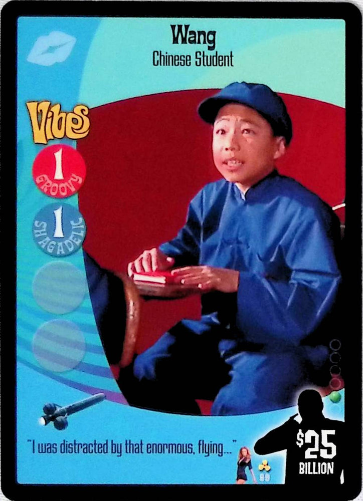 Austin Powers CCG | Wang - Chinese Student (99/140) | The Nerd Merchant