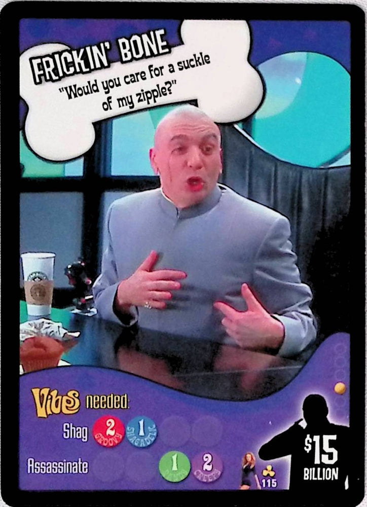 Austin Powers CCG | "Would you care for a suckle of my zipple?" (115/140) | The Nerd Merchant