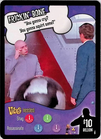 Austin Powers CCG | "You gonna cry? You gonna squirt some?" (118/140) | The Nerd Merchant