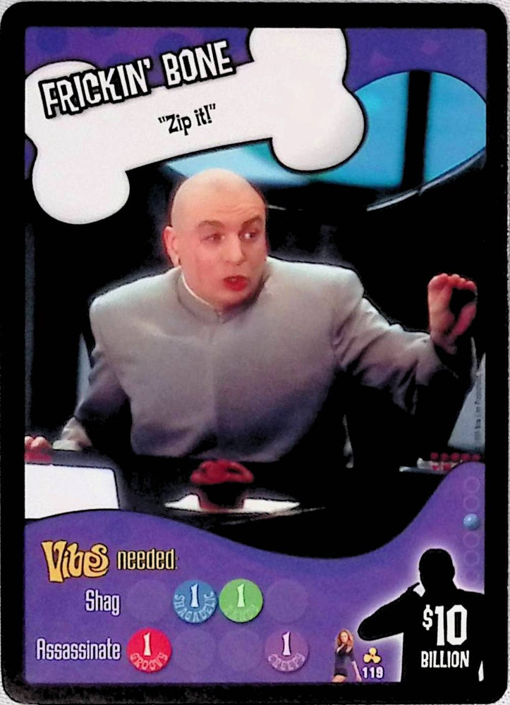 Austin Powers CCG | "Zip it!" (119/140) | The Nerd Merchant