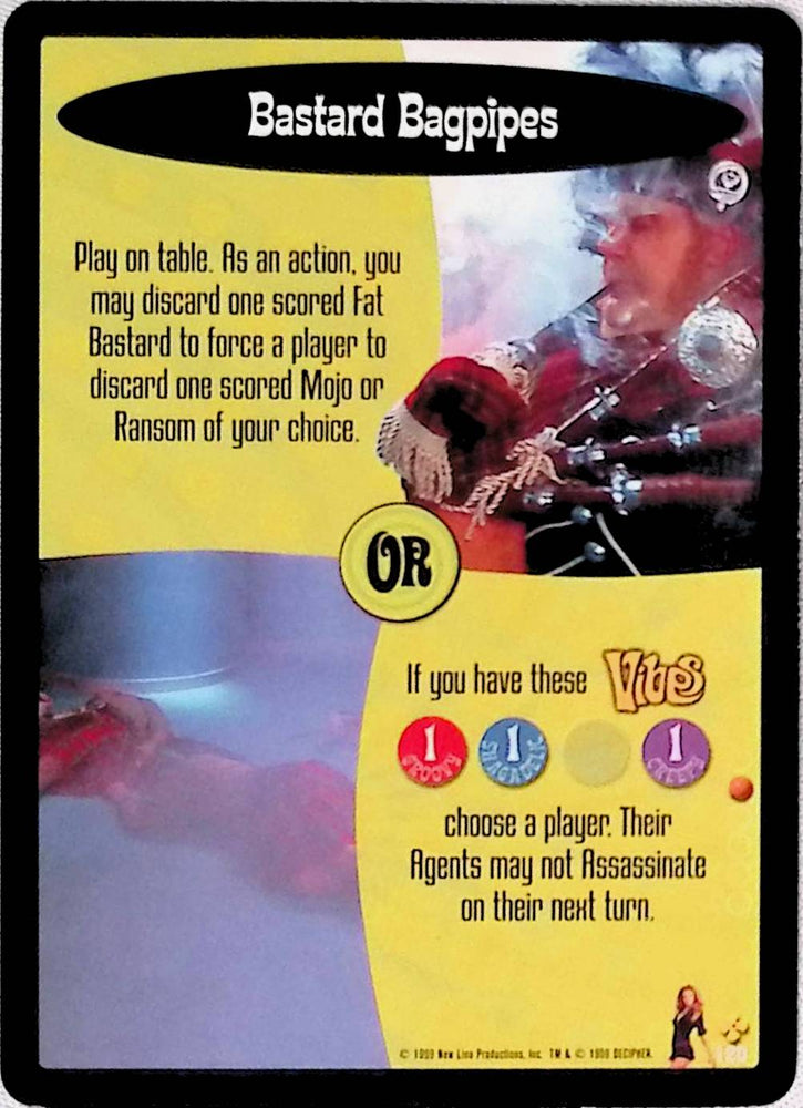Austin Powers CCG | Bastard Bagpipes (120/140) | The Nerd Merchant