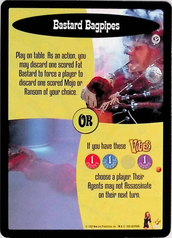 Austin Powers CCG | Bastard Bagpipes (120/140) | The Nerd Merchant