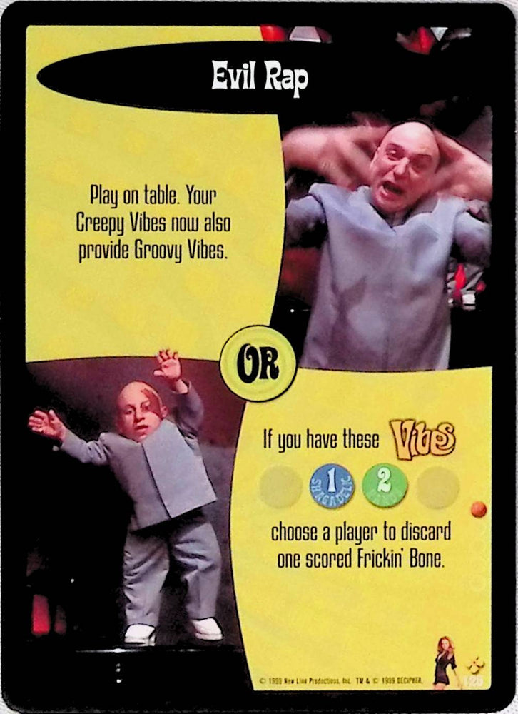 Austin Powers CCG | Evil Rap (125/140) | The Nerd Merchant