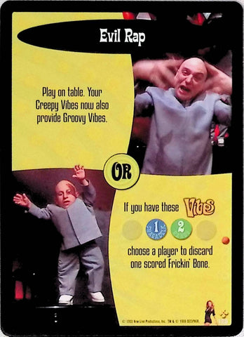 Austin Powers CCG | Evil Rap (125/140) | The Nerd Merchant