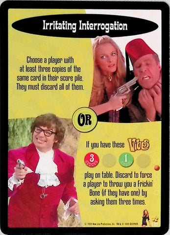 Austin Powers CCG | Irritating Interrogation (127/140) | The Nerd Merchant